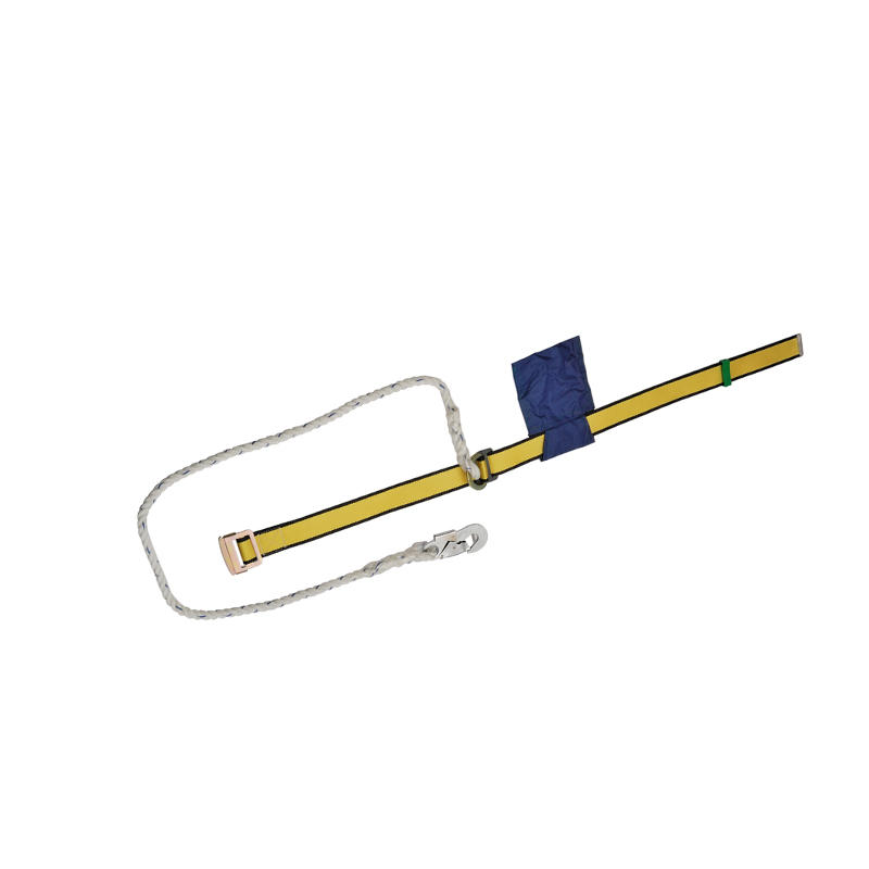 JE223004 Polyester-Gurtband Sicherheitsgürtel mit zwei D-Ringen und Lanyard