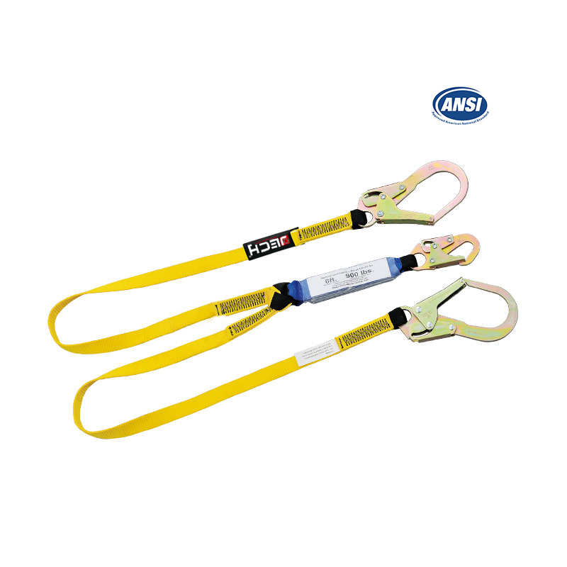 300212 Twin Gurtband Stoßdämpfer Lanyard