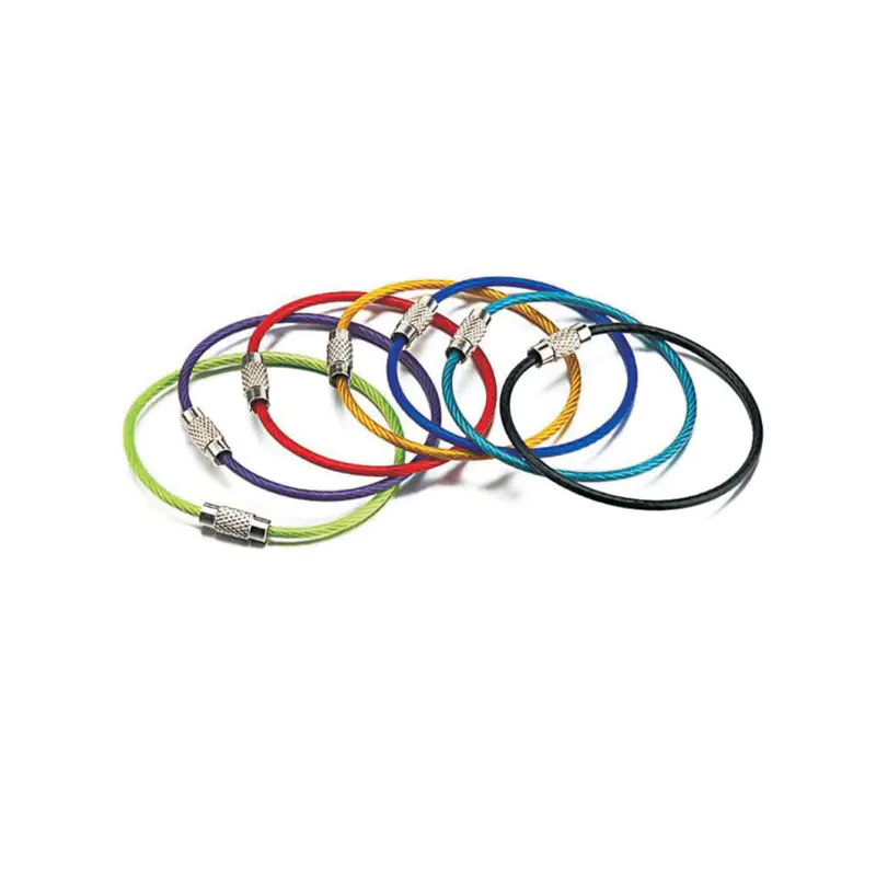 800022 Werkzeuge O-Ring mit 1mm Edelstahldrahtseil 